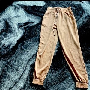 Meshki Rose Gold Joggers - size Small 😍